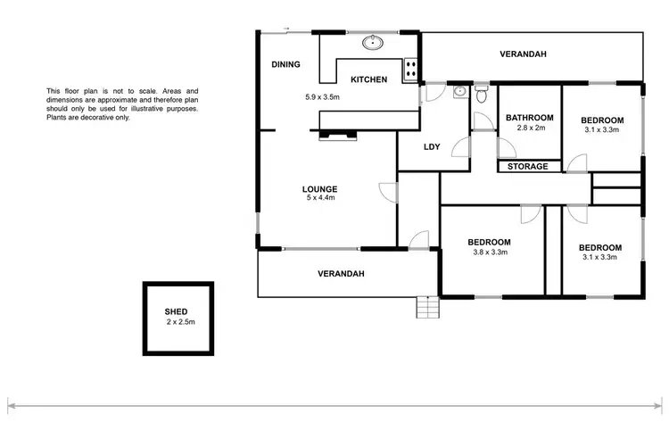 Floorplan of Homely house listing, 19 East Bagdad Road, Bagdad TAS 7030