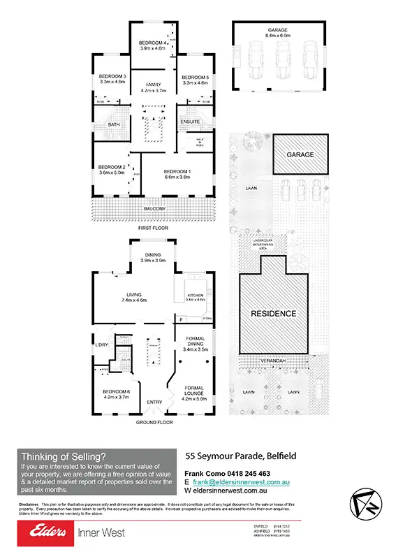 Floorplan of Homely house listing, 55 Seymour Parade, Belfield NSW 2191