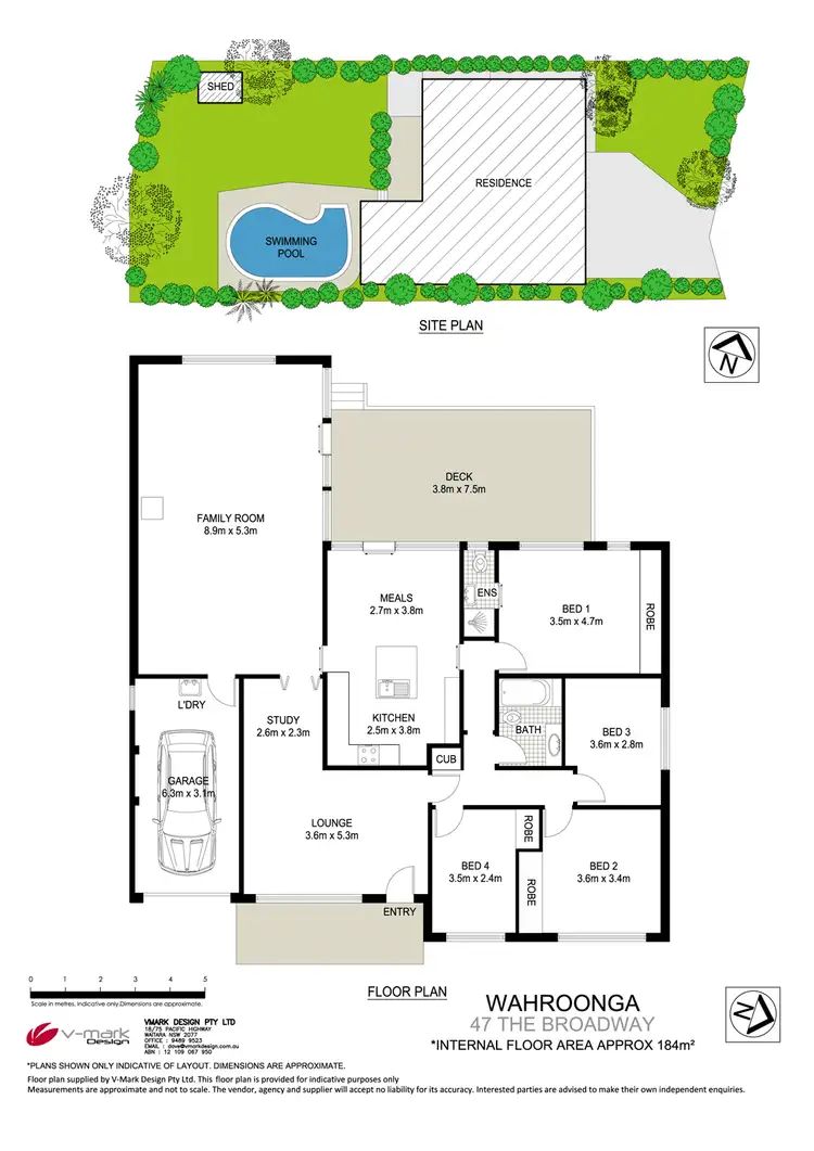 Floorplan of Homely house listing, 47 The Broadway, Wahroonga NSW 2076
