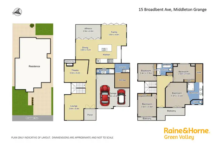 Floorplan of Homely house listing, 15 Broadbent Avenue, Middleton Grange NSW 2171