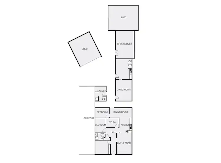 Floorplan of Homely house listing, 162-164 Darling Street, Wentworth NSW 2648
