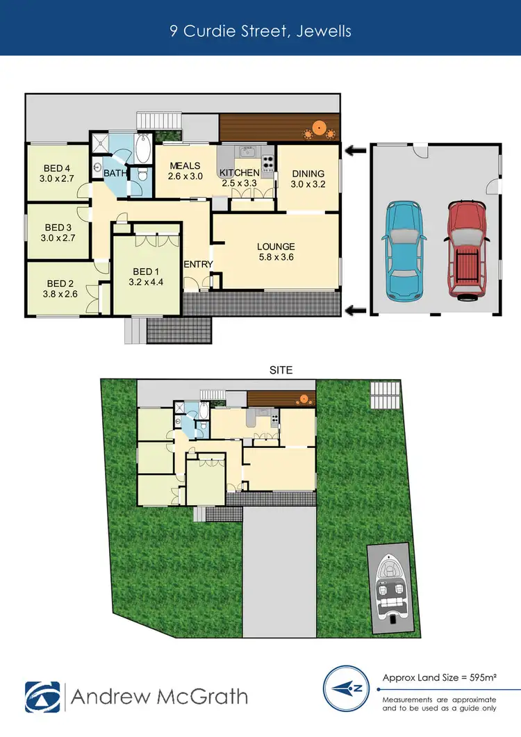 Floorplan of Homely house listing, 9 Curdie Street, Jewells NSW 2280