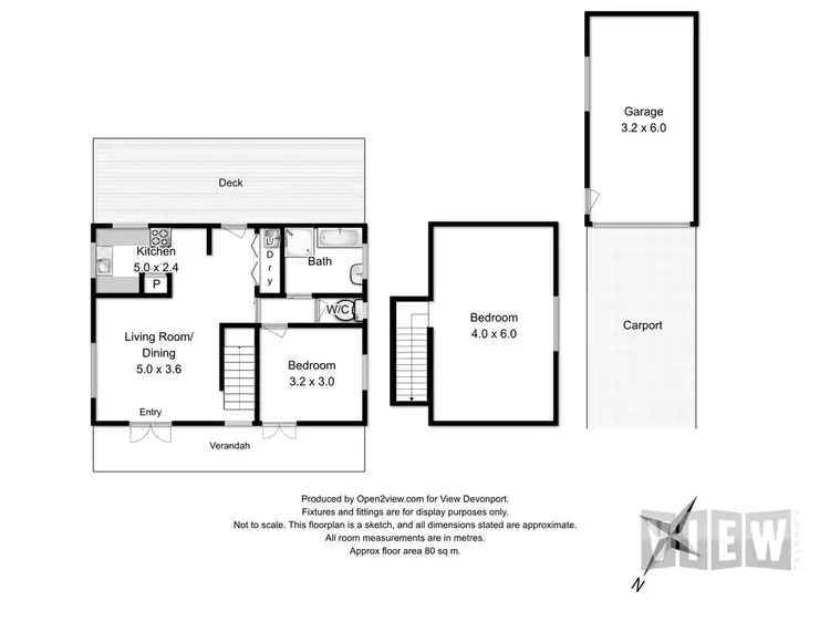 Floorplan of Homely house listing, 53 Morris Avenue, Devonport TAS 7310