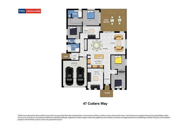 Floorplan of Homely house listing, 47 Cutters Way, Bli Bli QLD 4560