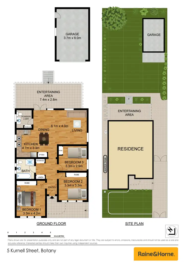 Floorplan of Homely house listing, 5 Kurnell Street, Botany NSW 2019