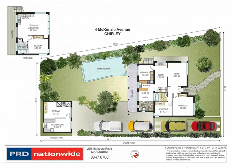 Floorplan of Homely house listing, 4 McKenzie Avenue, Chifley NSW 2036