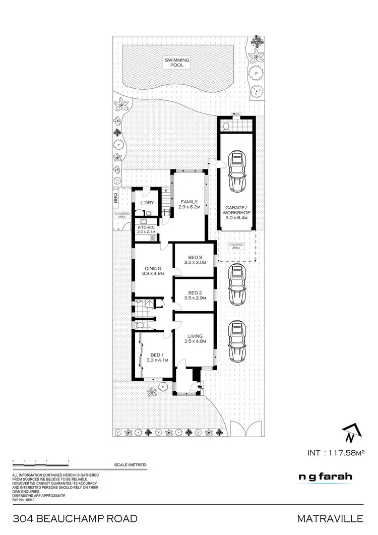Floorplan of Homely house listing, 304 Beauchamp Road, Matraville NSW 2036