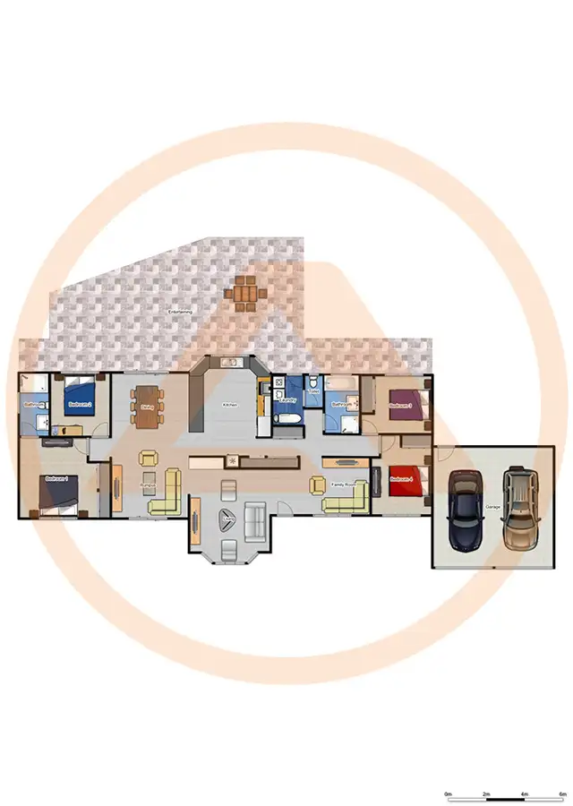 Floorplan of Homely house listing, 2-6 Remick Court, Heritage Park QLD 4118