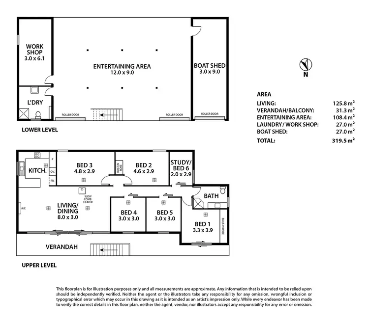 Floorplan of Homely house listing, 20 Murrawong Way, Murrawong SA 5253