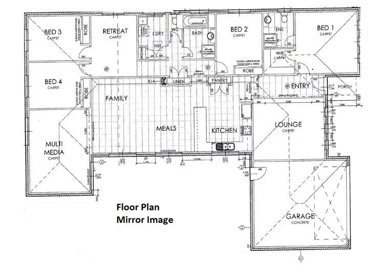 Floorplan of Homely house listing, 4 Gull Close, Williams Landing VIC 3027