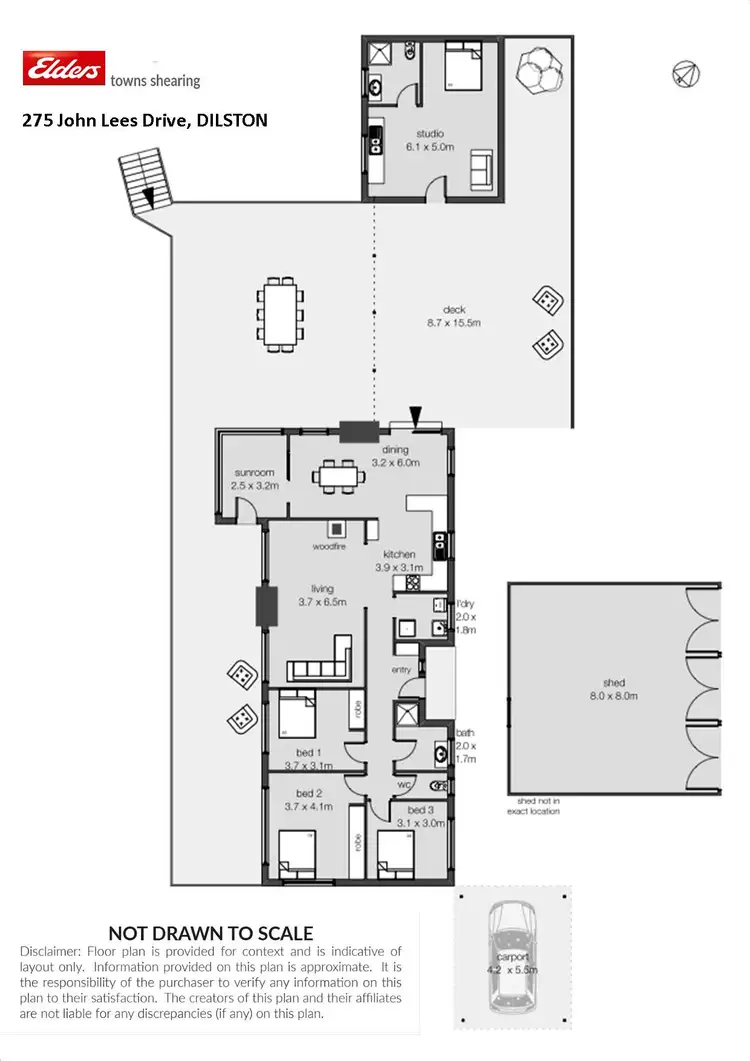 Floorplan of Homely house listing, 275 John Lees Drive, Dilston TAS 7252