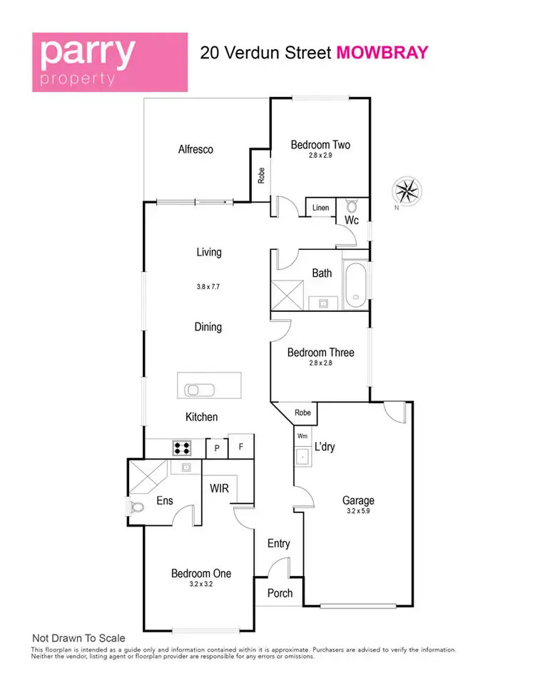 Floorplan of Homely house listing, 20 Verdun Street, Mowbray TAS 7248