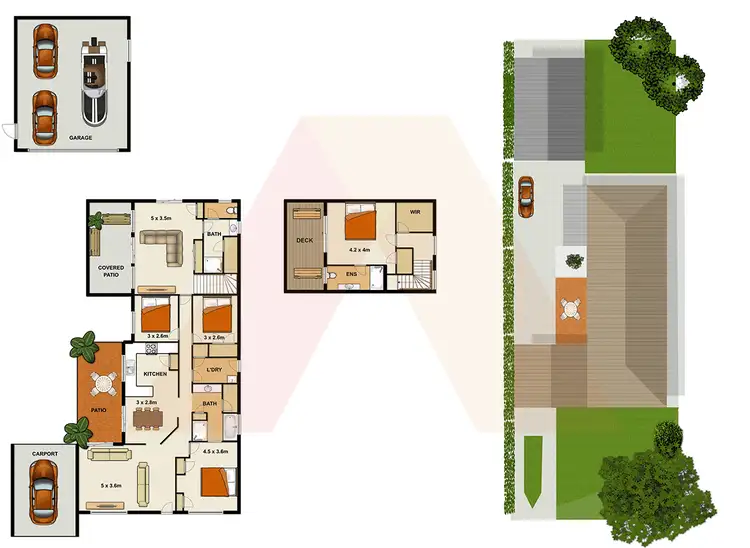 Floorplan of Homely house listing, 7 Clabon Street, Hillcrest QLD 4118