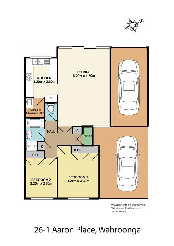 Floorplan of Homely townhouse listing, 26/1 Aaron Place, Wahroonga NSW 2076