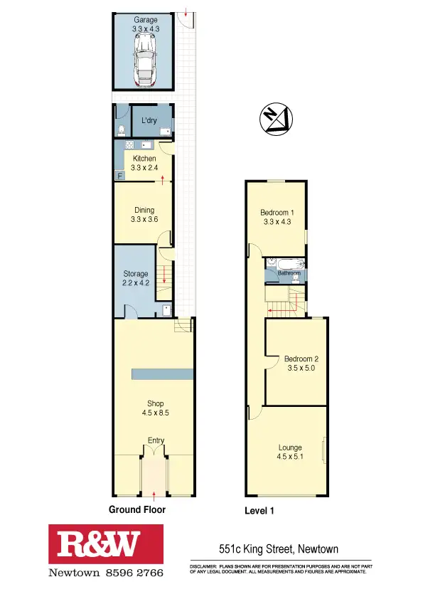 Floorplan of Homely house listing, 551C King Street, Newtown NSW 2042