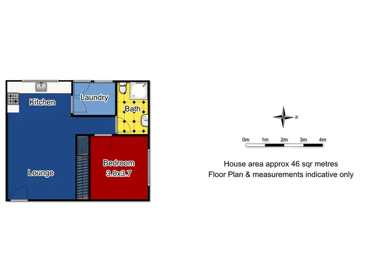 Floorplan of Homely unit listing, 7/111 Sale Street, Orange NSW 2800