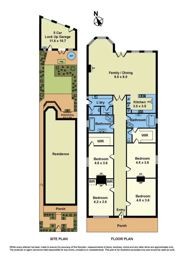 Floorplan of Homely house listing, 32 Laverton Street, Williamstown VIC 3016