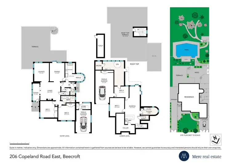 Floorplan of Homely house listing, 206 Copeland Road East, Beecroft NSW 2119