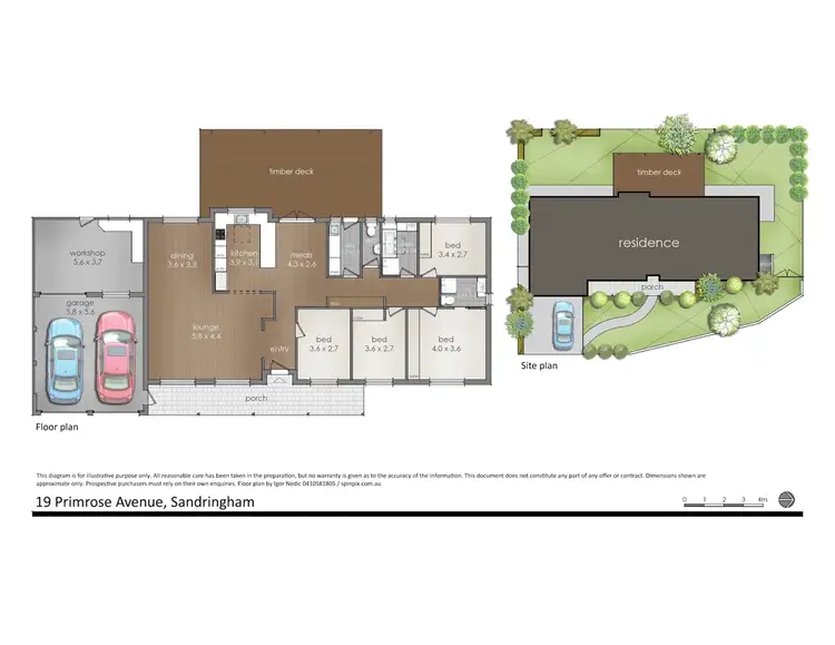 Floorplan of Homely house listing, 19 Primrose Avenue, Sandringham NSW 2219