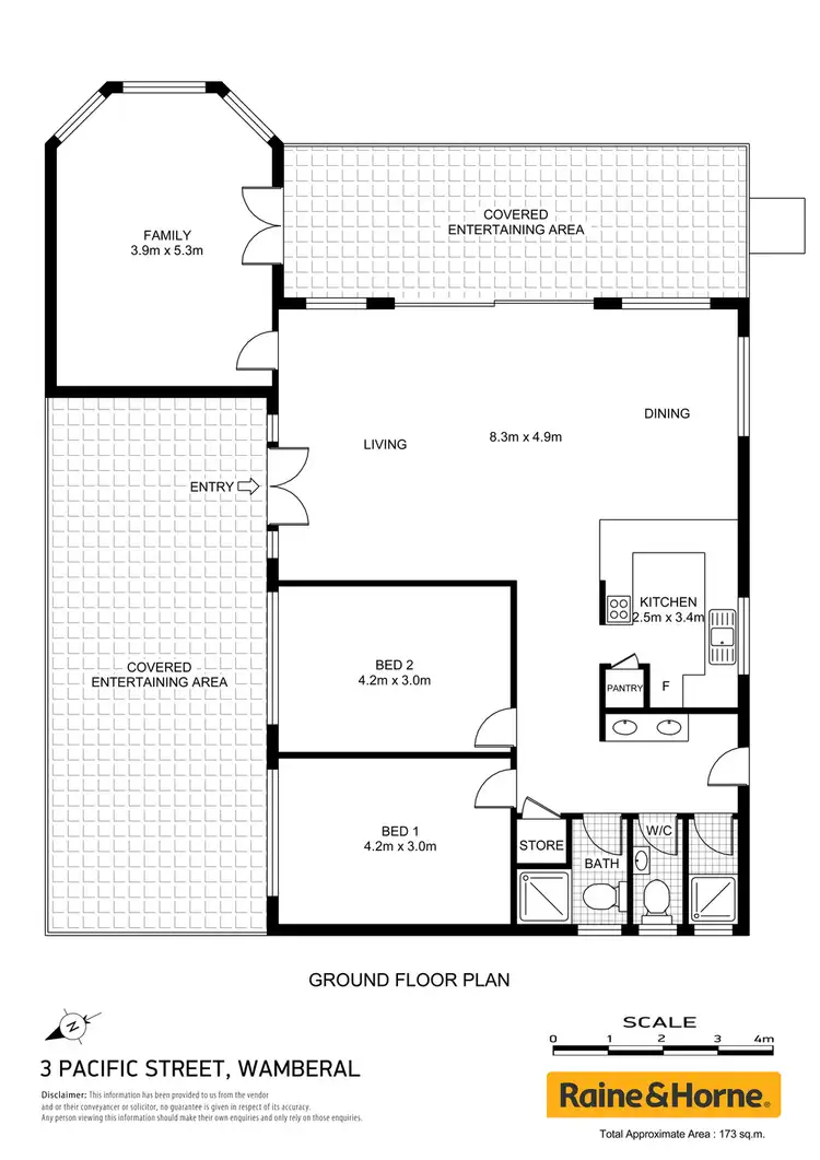 Floorplan of Homely house listing, 3 Pacific Street, Wamberal NSW 2260