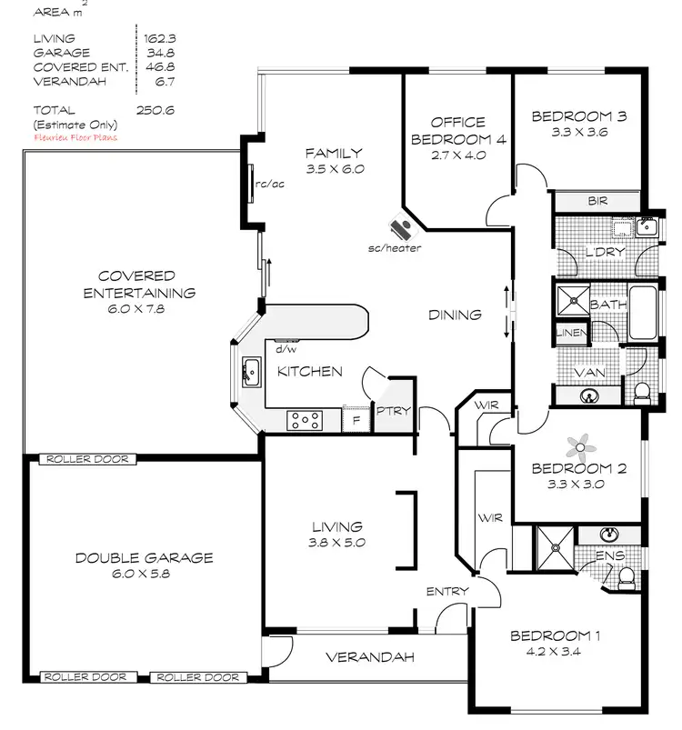 Floorplan of Homely house listing, Lot 51 Gow Drive, Hindmarsh Island SA 5214