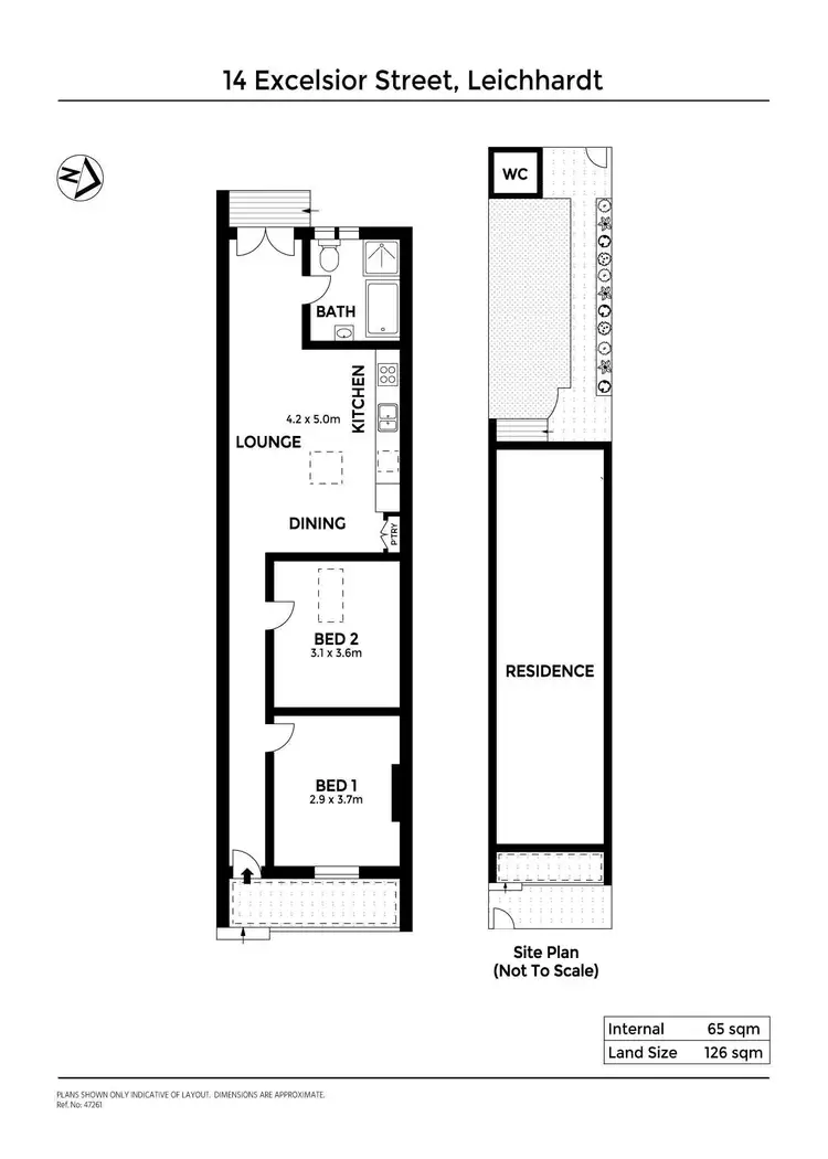 Floorplan of Homely house listing, 14 Excelsior Street, Leichhardt NSW 2040