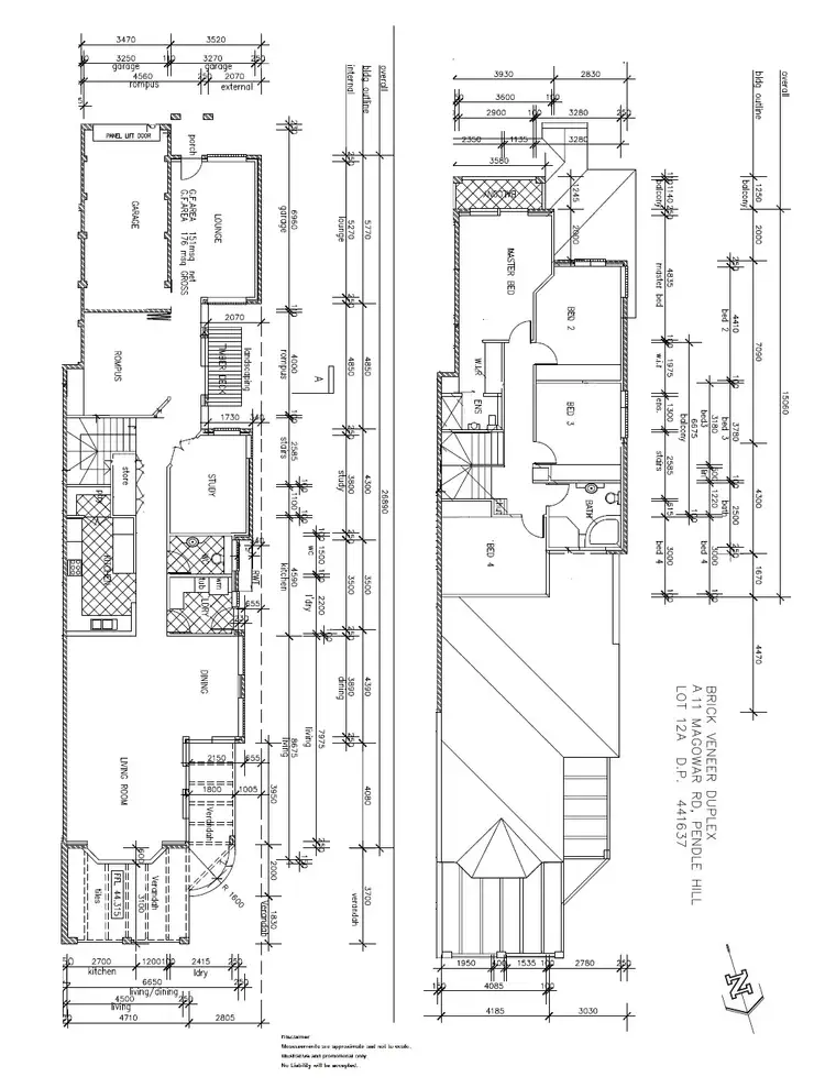 Floorplan of Homely semi-detached listing, 11A Magowar Road, Pendle Hill NSW 2145