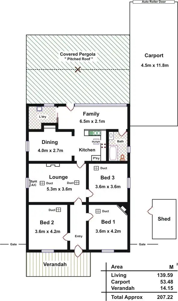 Floorplan of Homely house listing, 56 Main North Road, Willaston SA 5118