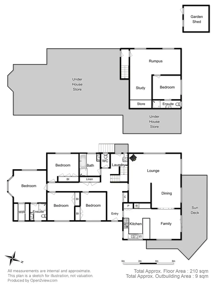 Floorplan of Homely house listing, 1 Bowral Court, Kingston TAS 7050