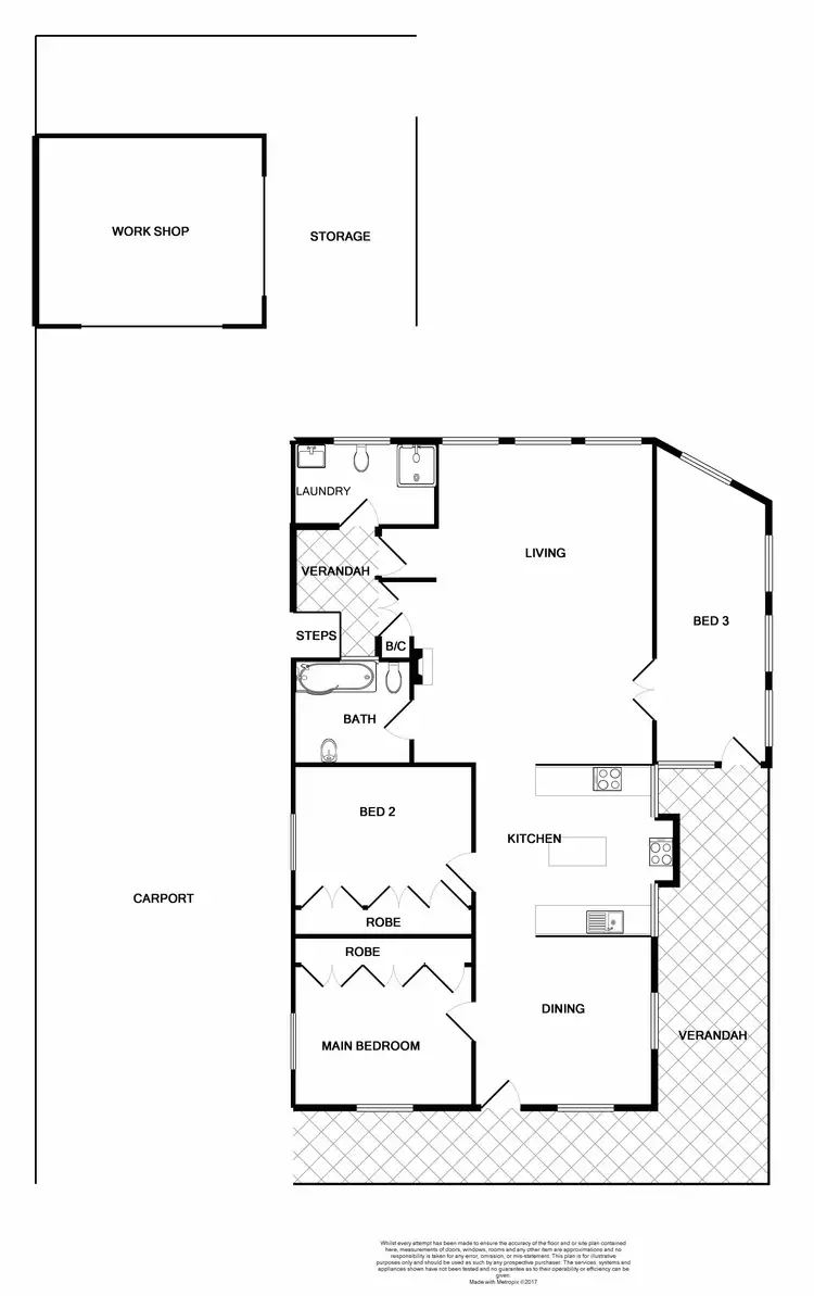 Floorplan of Homely house listing, 13 Sloane Street, Paterson NSW 2421