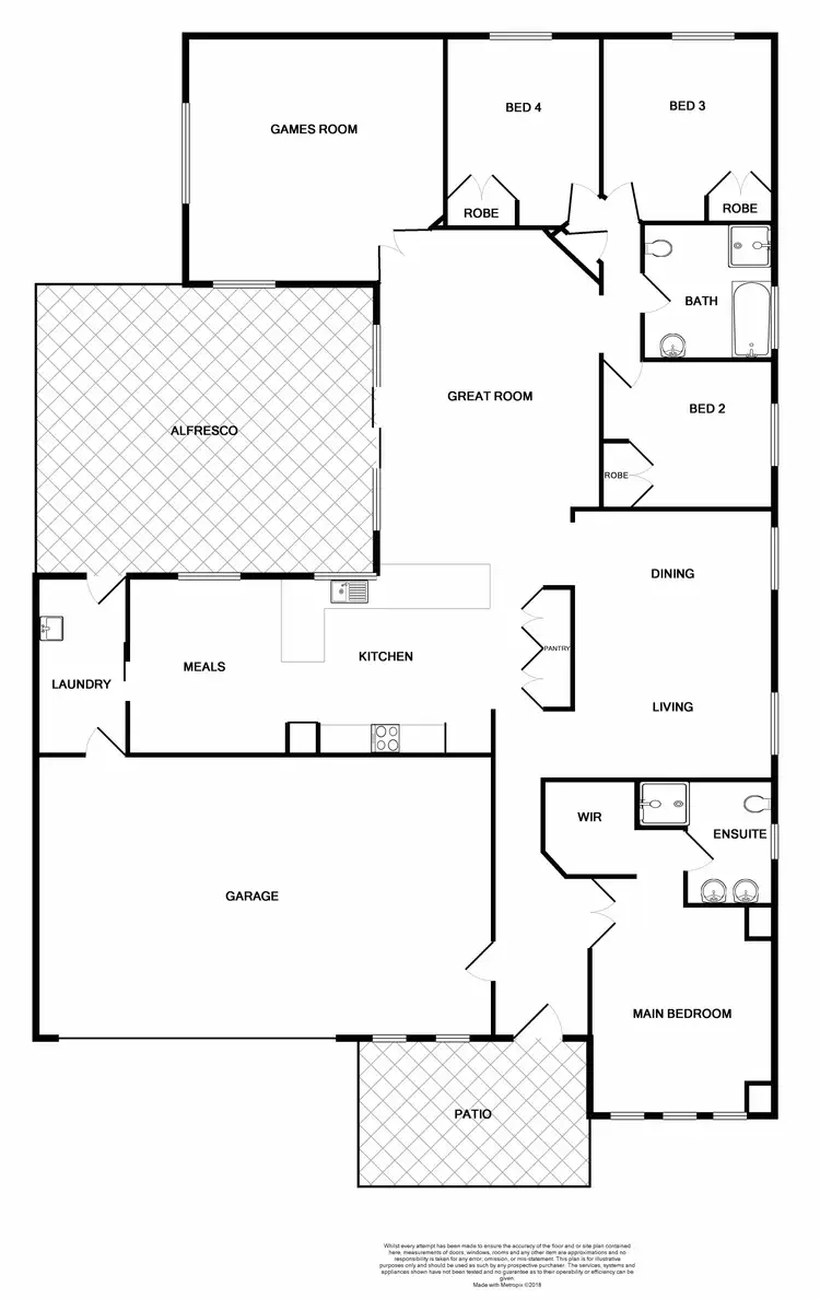 Floorplan of Homely house listing, 14 Peppertree Circuit, Aberglasslyn NSW 2320
