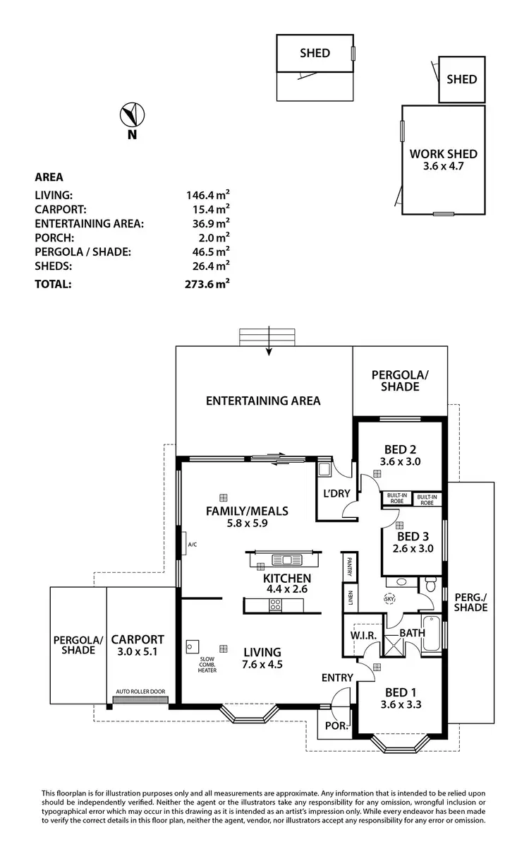 Floorplan of Homely house listing, 70 Grevillea Way, Woodside SA 5244