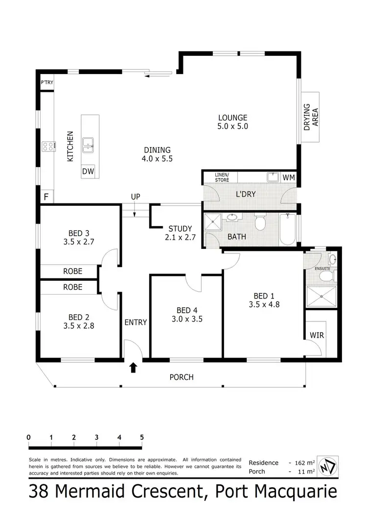 Floorplan of Homely house listing, 38 Mermaid Crescent, Port Macquarie NSW 2444