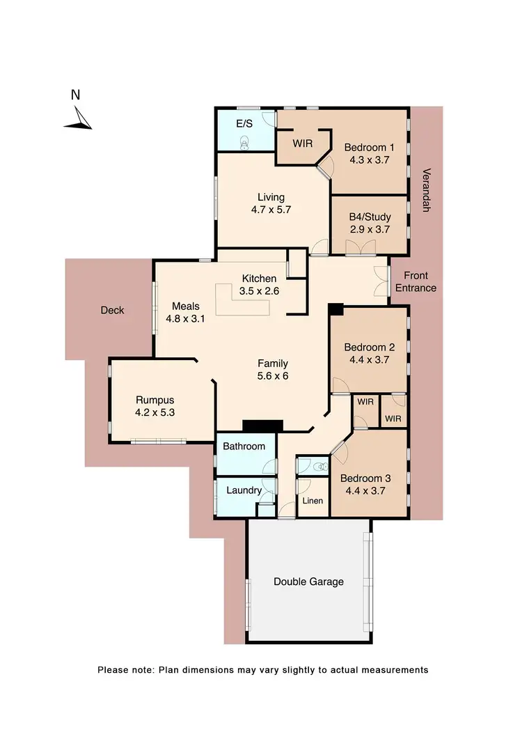 Floorplan of Homely house listing, 8 Gracefield Drive, Brown Hill VIC 3350