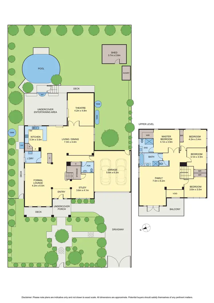 Floorplan of Homely house listing, 18 Seasons Boulevard, Tarneit VIC 3029