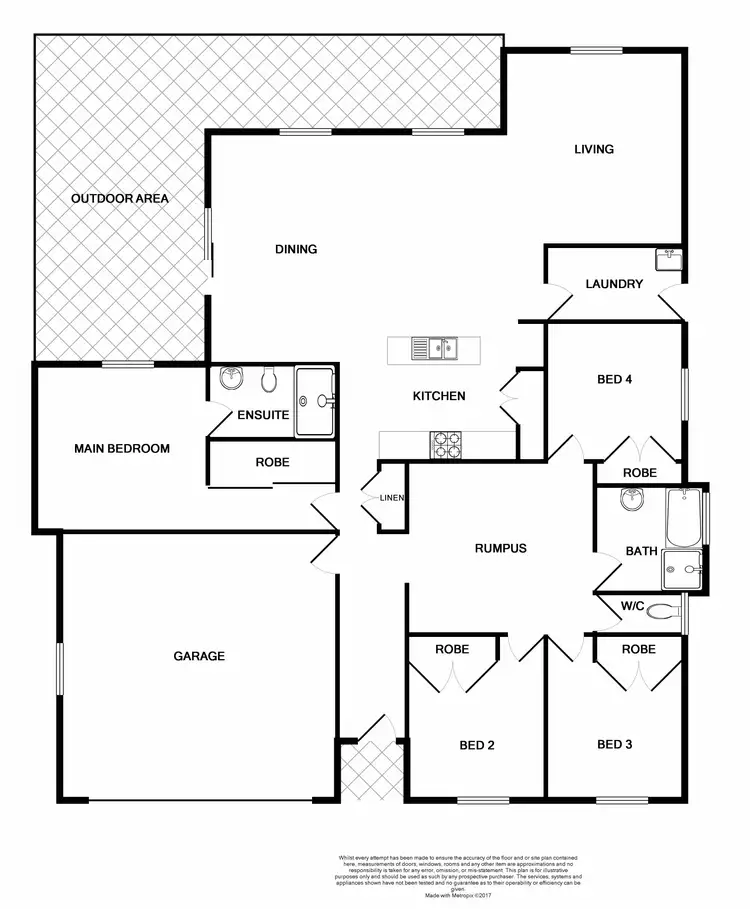 Floorplan of Homely house listing, 6 Vikki Avenue, Rutherford NSW 2320