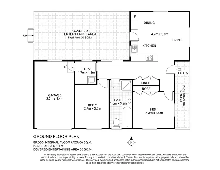 Floorplan of Homely house listing, 33 Trafalgar Avenue, Woy Woy NSW 2256