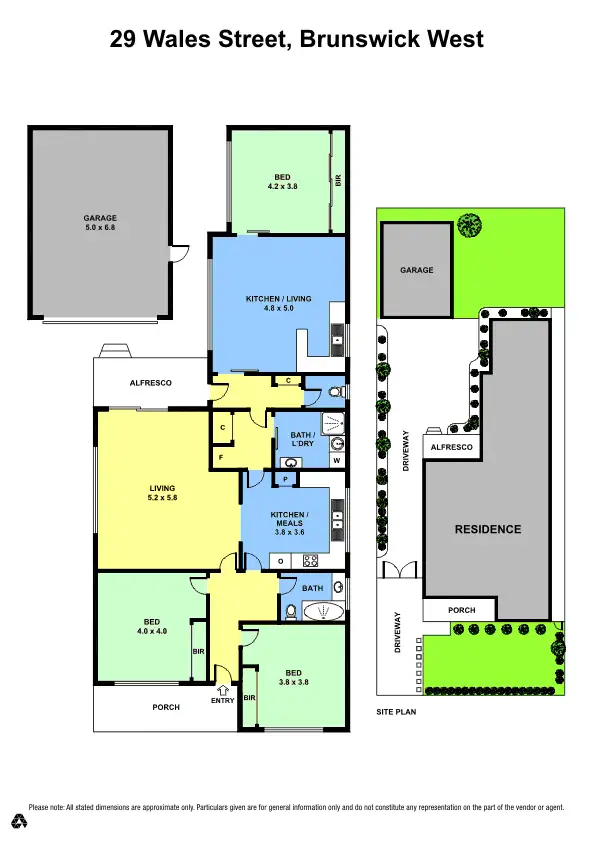 Floorplan of Homely house listing, 29 Wales Street, Brunswick West VIC 3055