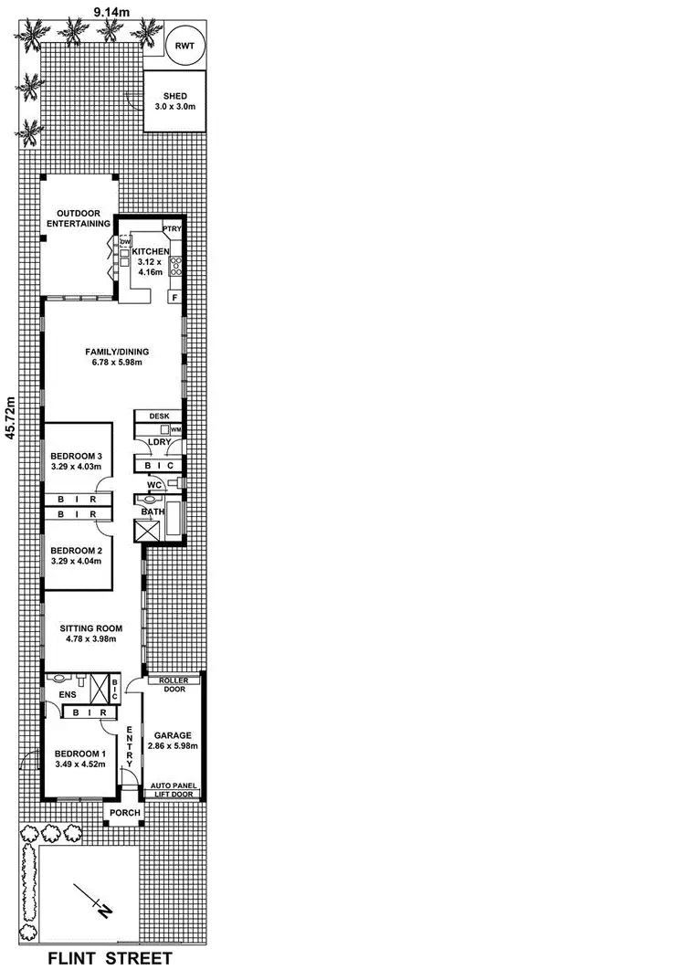 Floorplan of Homely house listing, 7 Flint Street, Hampstead Gardens SA 5086