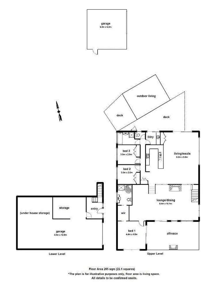 Floorplan of Homely house listing, 136 Red Road, Gembrook VIC 3783