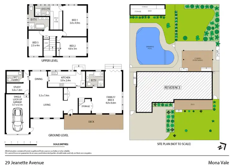 Floorplan of Homely house listing, 29 Jeanette Avenue, Mona Vale NSW 2103