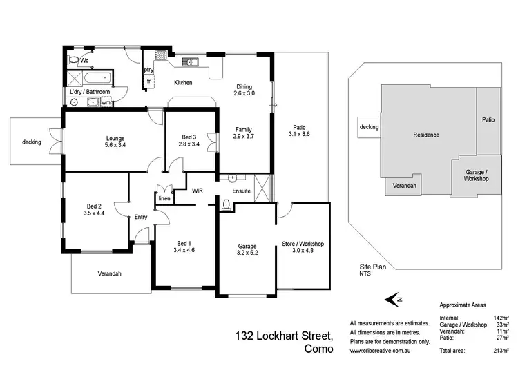 Floorplan of Homely house listing, 132 Lockhart Street, Como WA 6152