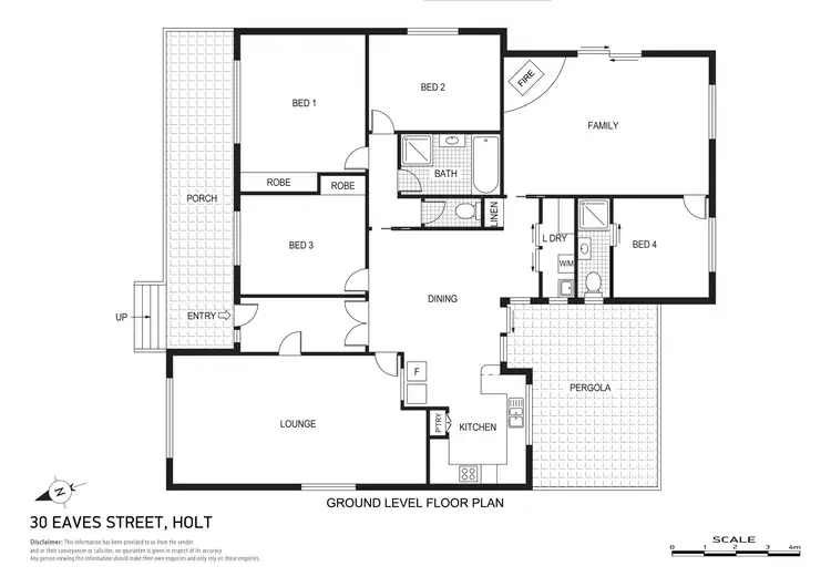 Floorplan of Homely house listing, 30 Eaves Street, Holt ACT 2615