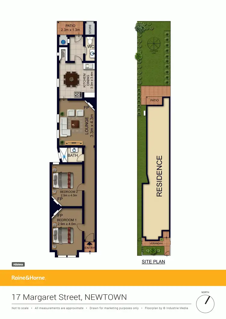 Floorplan of Homely house listing, 17 Margaret Street, Newtown NSW 2042