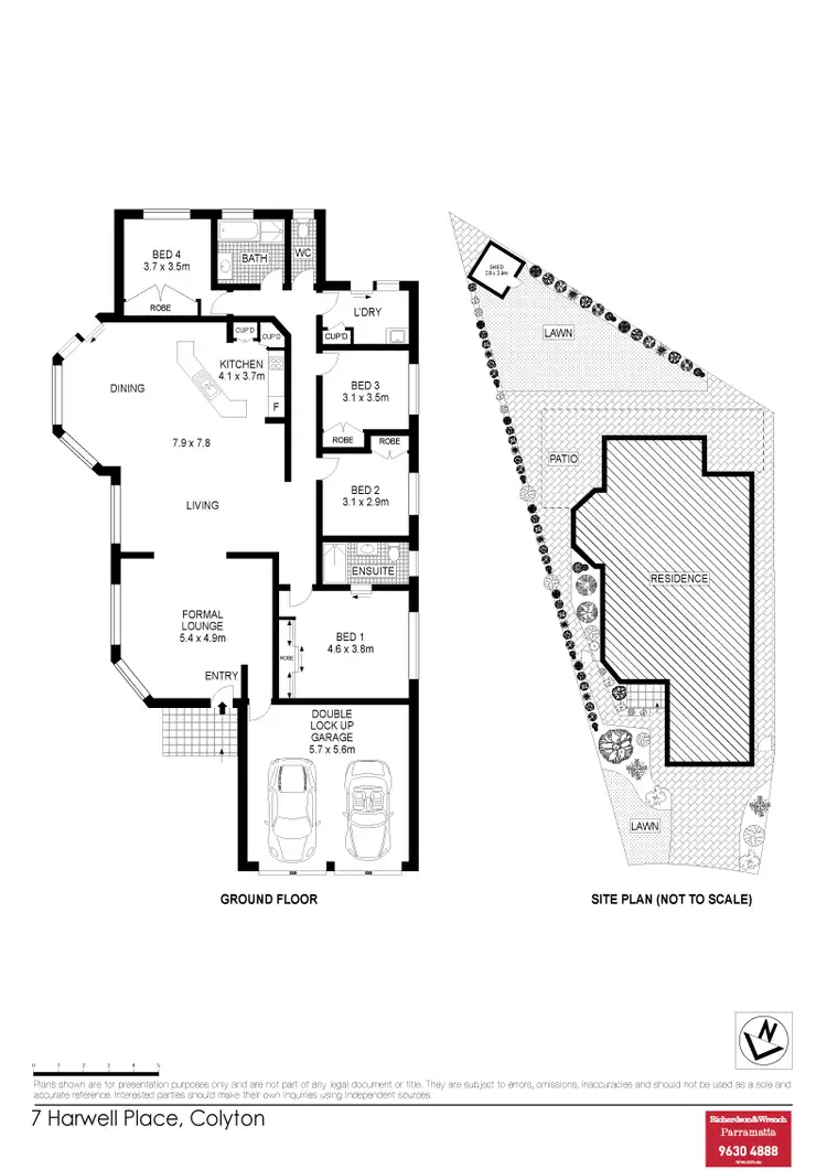 Floorplan of Homely house listing, 7 Harwell Place, Colyton NSW 2760