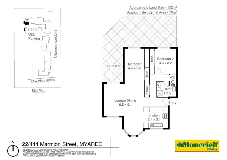 Floorplan of Homely house listing, 22/444 Marmion Street, Myaree WA 6154