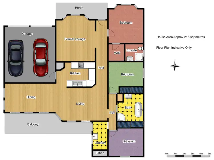 Floorplan of Homely house listing, 8 Booth Crescent, Orange NSW 2800
