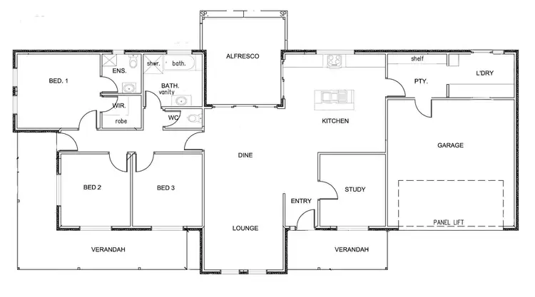 Floorplan of Homely house listing, 2 Oliver Close, Strathalbyn SA 5255
