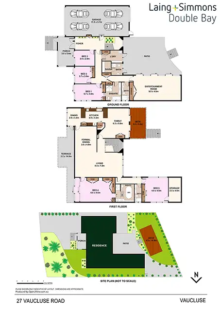 Floorplan of Homely house listing, 27 Vaucluse Road, Vaucluse NSW 2030