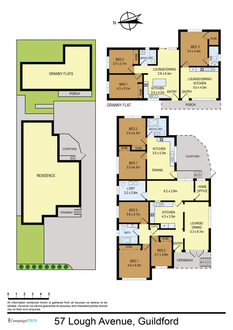Floorplan of Homely house listing, 57 Lough Ave, Guildford NSW 2161